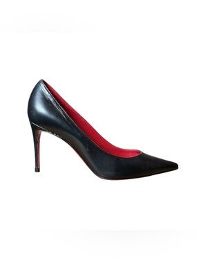Y2k Christian Louboutin Point Toe Red Bottom Stiletto Pumps 35 5